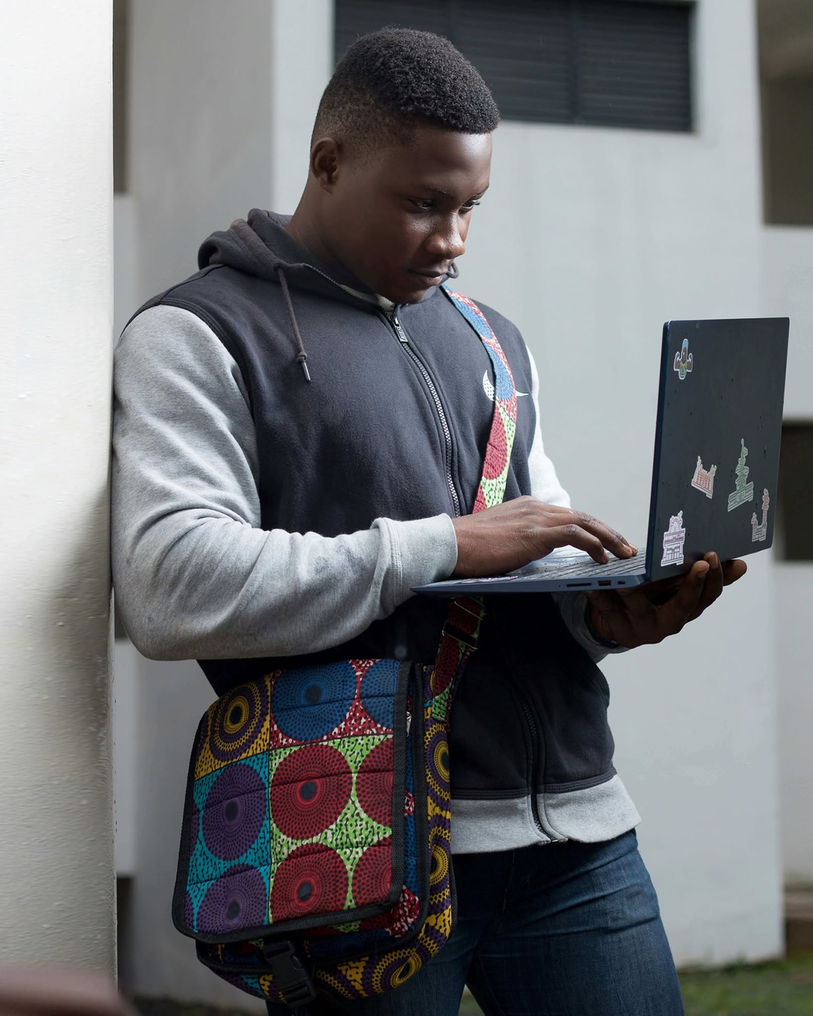 A Syncmoor contributor at work